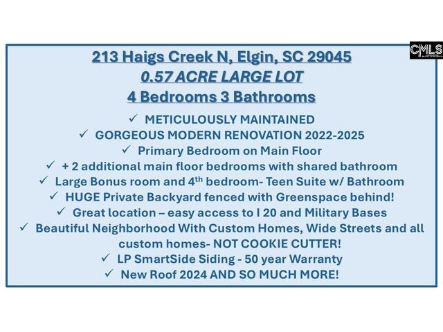 Photo of 213 Haigs Creeks